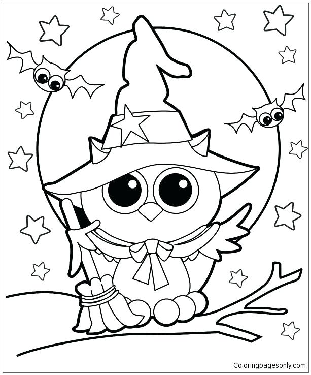 613x738 Witches Coloring Pages Witches Coloring Pages Owl Witch Coloring