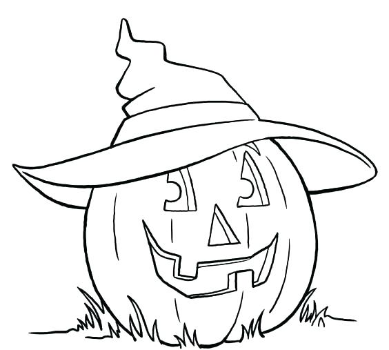 564x507 Coloring Witch Hat Coloring Page Pumpkin Using Pages Print Witch