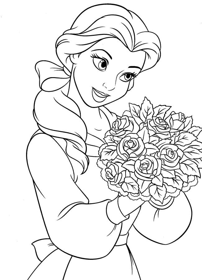 650x900 Developers Tattoo Disney Princesses Coloring Pages Belle