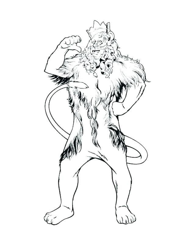 600x814 Wizard Of Oz Coloring Pages Printable