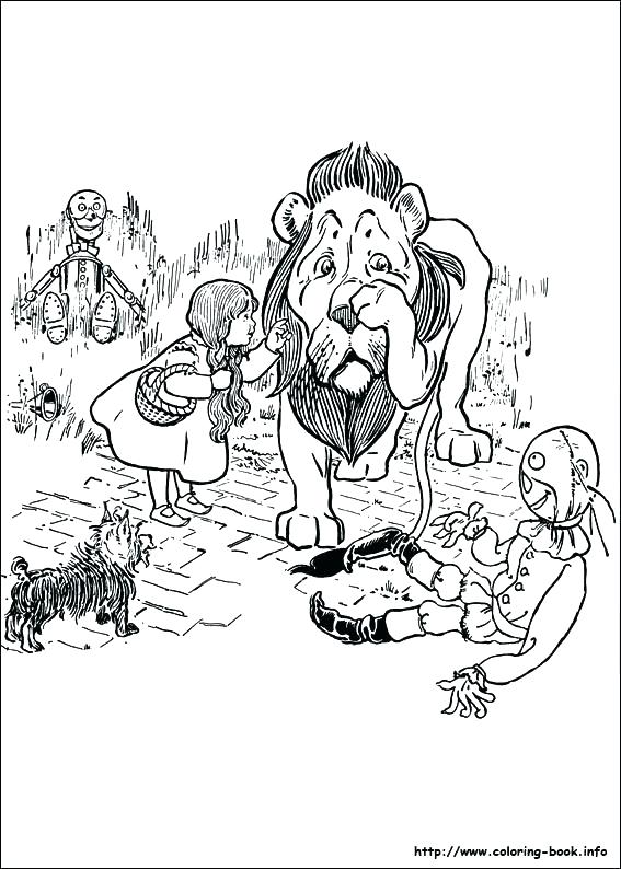 567x794 The Wizard Of Oz Coloring Pages Wizard Of Oz Coloring Pages