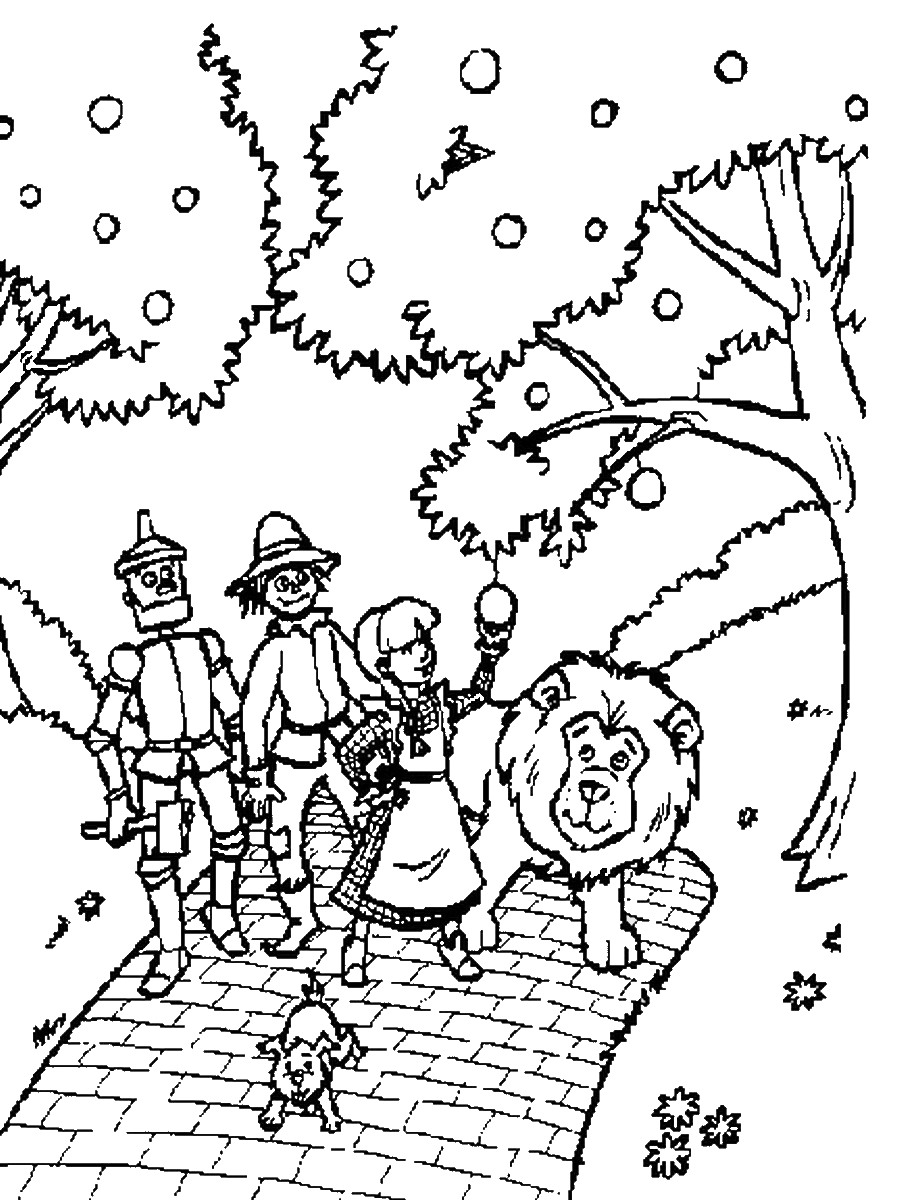 900x1200 Wizard Of Oz Coloring Pages Emerald City