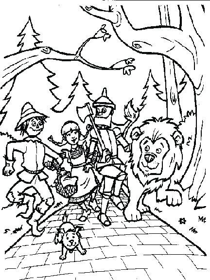 432x576 Coloring Pages Wizard Of Oz Coloring Wizard Of Oz Coloring Pages