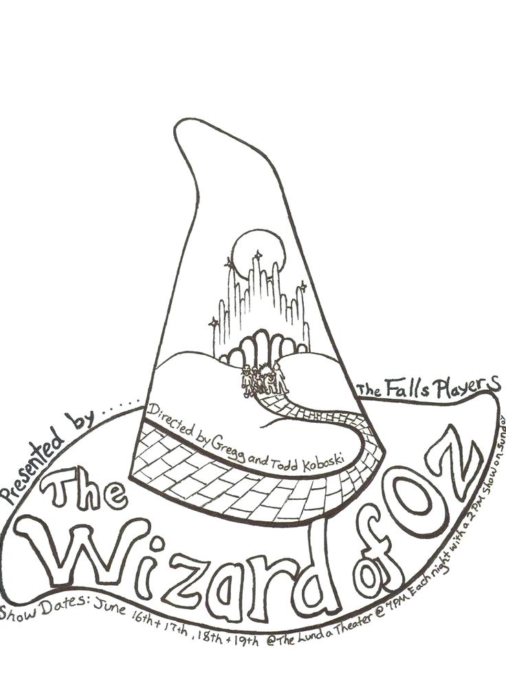 736x989 Printable Wizard Of Oz Coloring Pages Professional