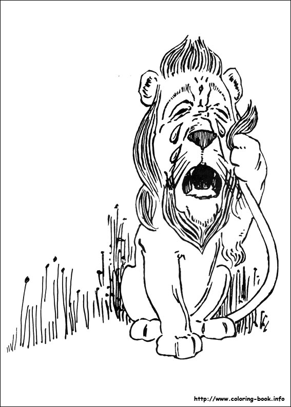 567x794 Wizard Of Oz Coloring Picture