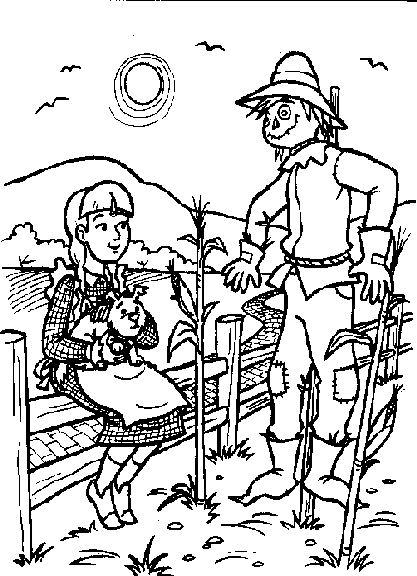 417x576 Wizard Of Oz Coloring Pages Free Wizard Of Oz Coloring Pages