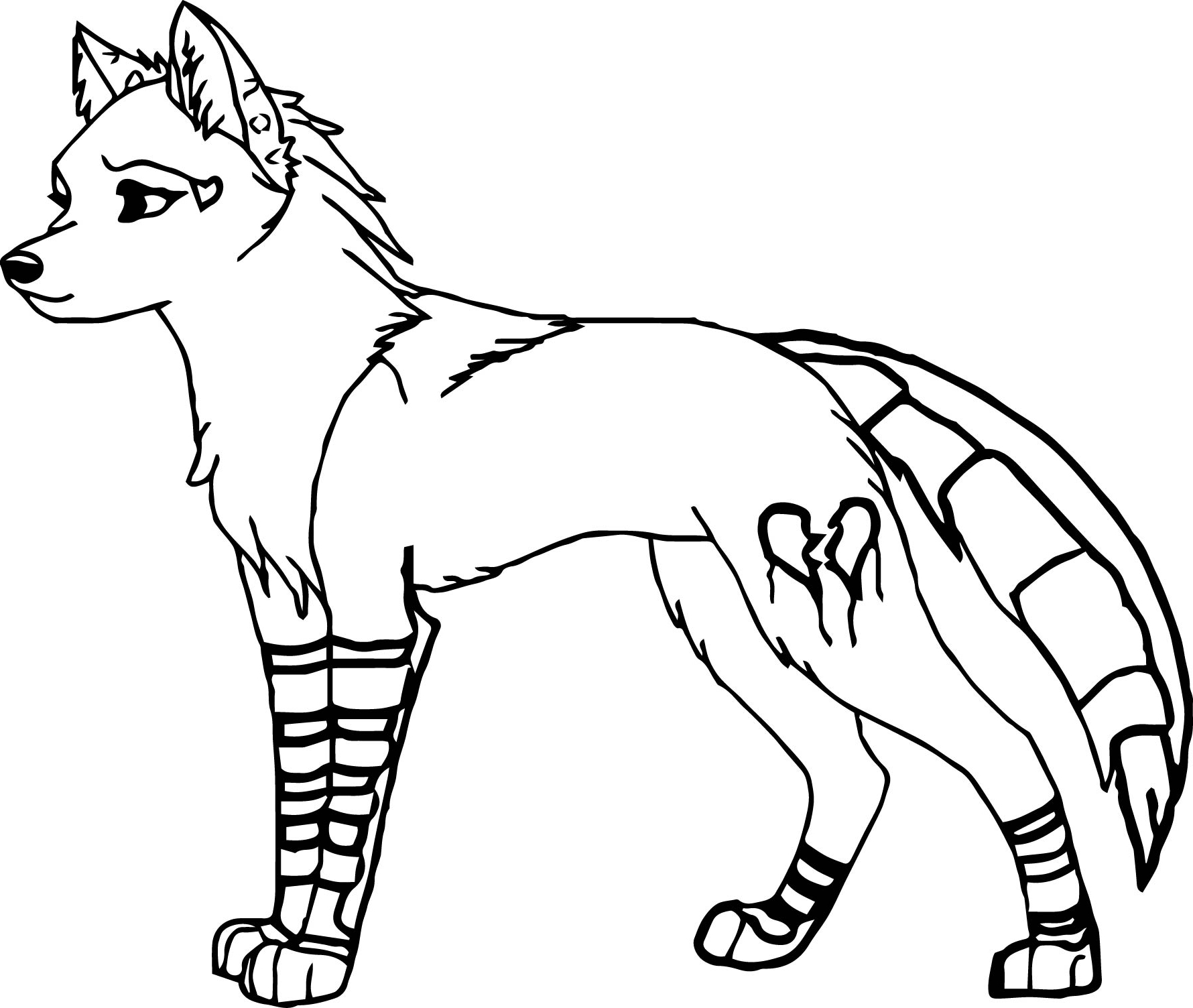 1780x1504 Cartoon Wolves Coloring Pages Cartoon Wolf Coloring Pages Free