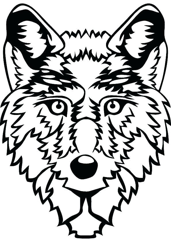 595x842 Wolves Coloring Pages Drawn Howling Wolf Mother Wolf Free