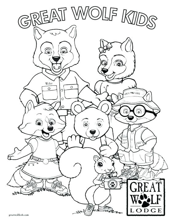 576x720 Clawdeen Coloring Pages Wolf Color Page Wolf Coloring Pages Great