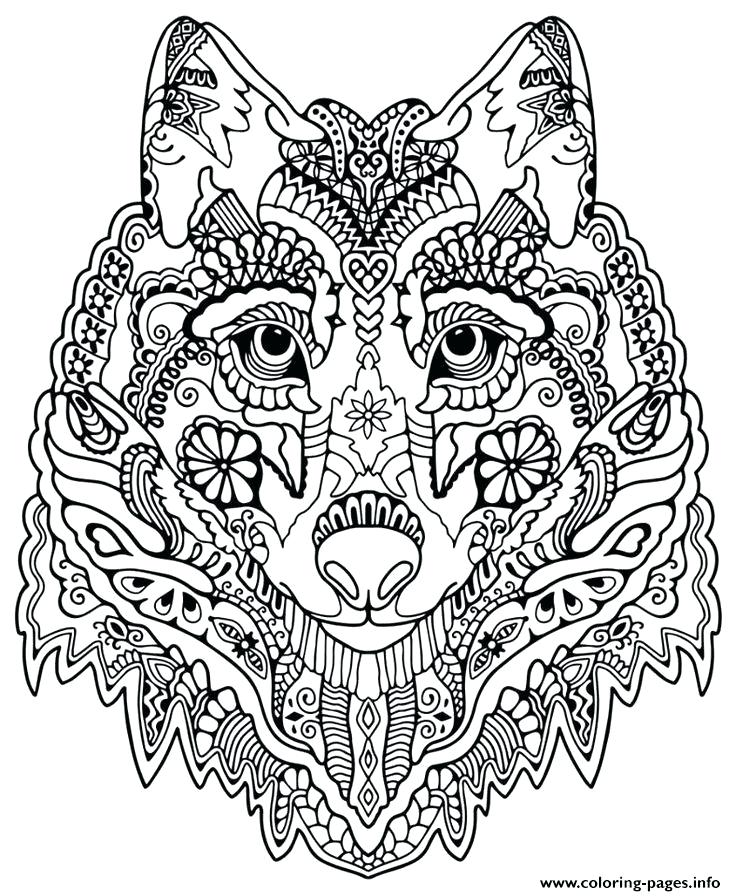 736x896 Wolf Coloring Page Free Printable Wolf Coloring Pages Wolf