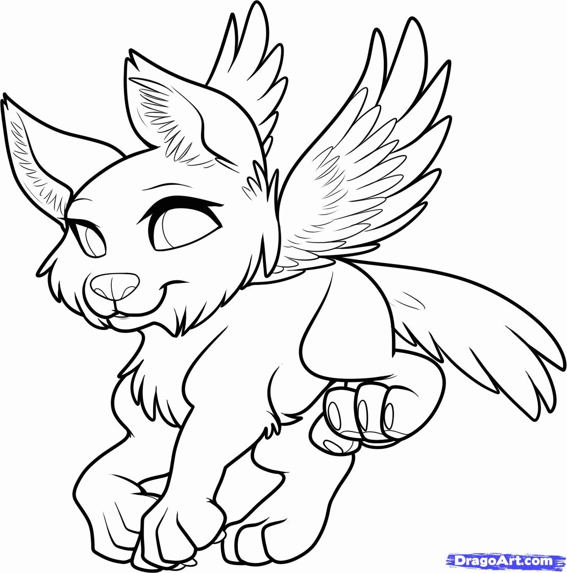 1111x1122 Female Wolf Coloring Pages