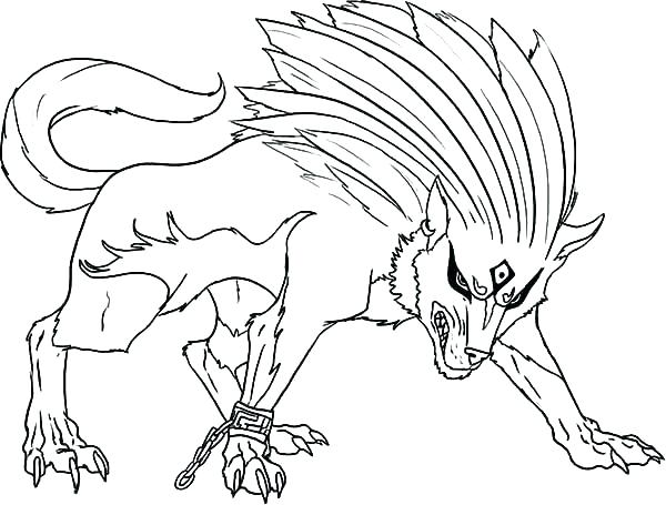 600x455 Clawdeen Wolf Coloring Pages Wolf Color Pages Winged Wolf Cub