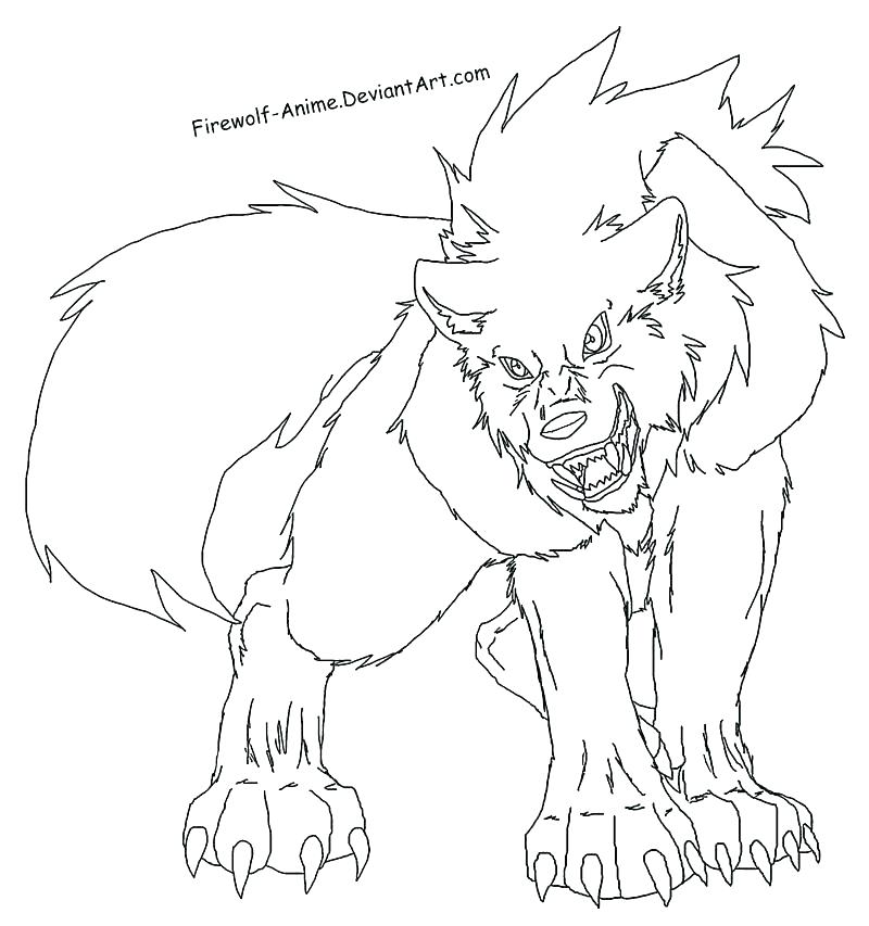 800x853 Howling Wolf Coloring Pages Free To Color Only Howling Wolf Line