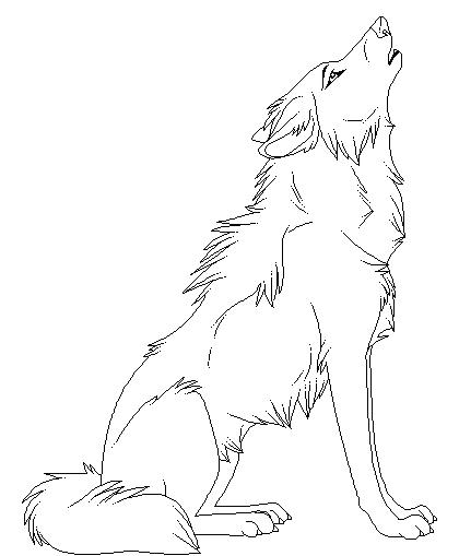 420x509 Coloring Pages Of Wolves Howling Realistic Fox Coloring Pages Pic