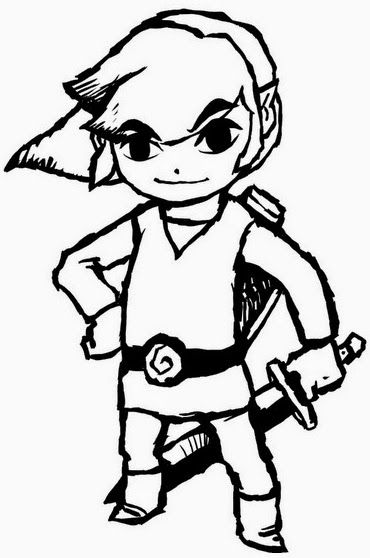 370x558 Best Legend Of Zelda Coloring Pages Images On Zelda