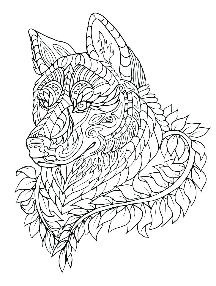 727x960 Red Wolf Coloring Sheets Anime Wolf Coloring Pages Anime Wolf