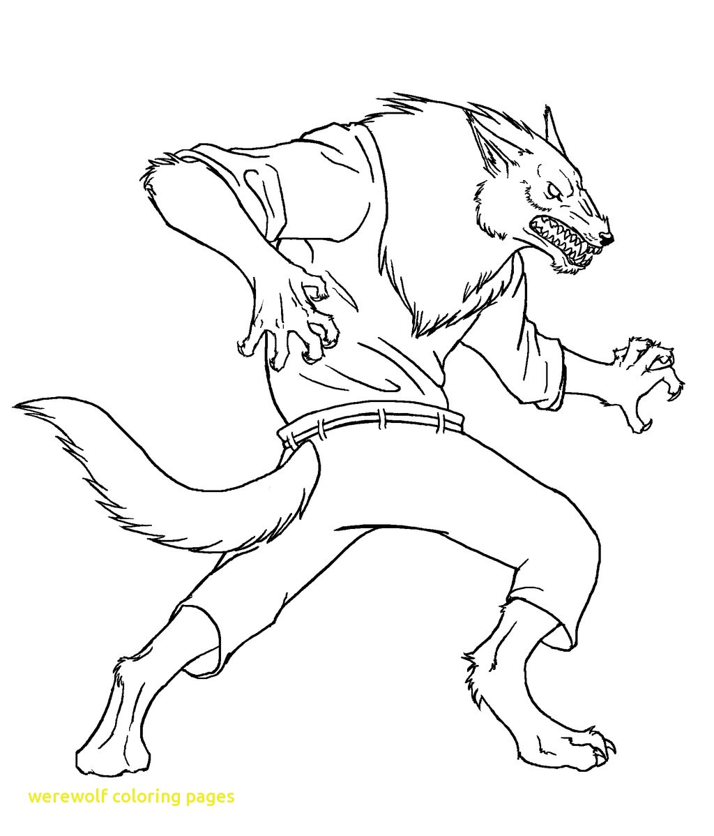 1024x1198 Werewolf Coloring Pages With Werewolf Coloring Pages For Kids