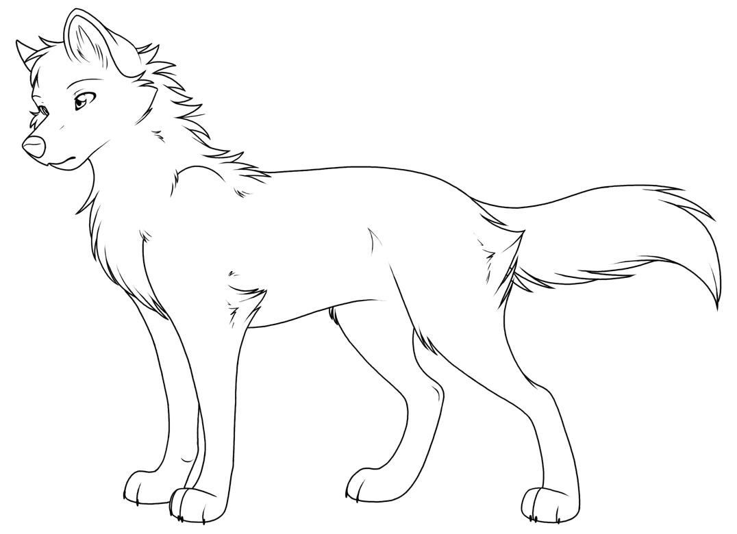 1076x780 Http Colorings Co Anime Wolf Coloring Pages Cool Acpra