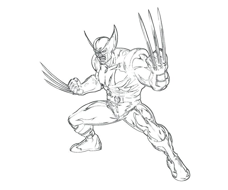 800x667 Wolverine Coloring Page Wolverine Coloring Pages Coloring Pages