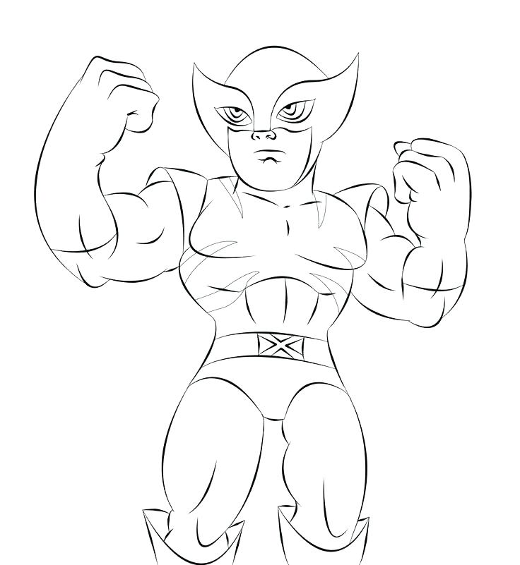736x801 Wolverine Coloring Book X Men Coloring Book Holiday Coloring Pages