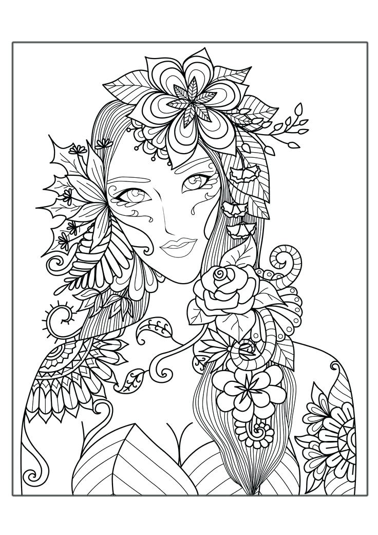 736x1041 Abstract Coloring Pages For Adults And Artists Coloring Page