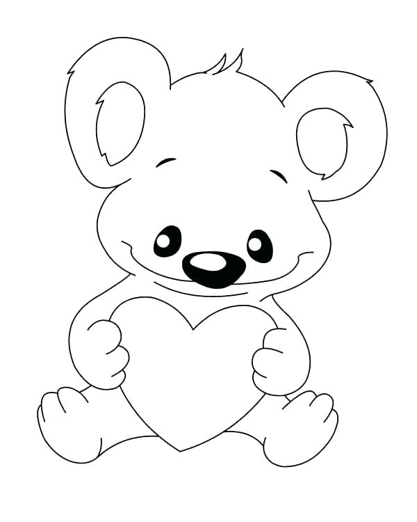 600x750 Koala Bear Coloring Page Wombat Coloring Page Koalas Pages Free