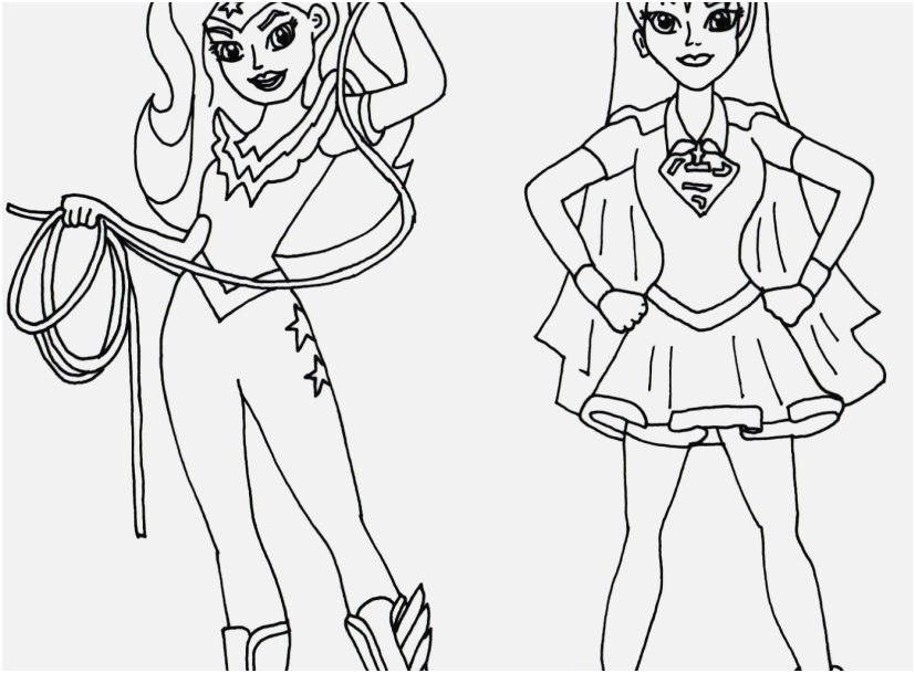 827x609 Wonder Woman Coloring Pages Image Nice Dc Superhero Girls Coloring