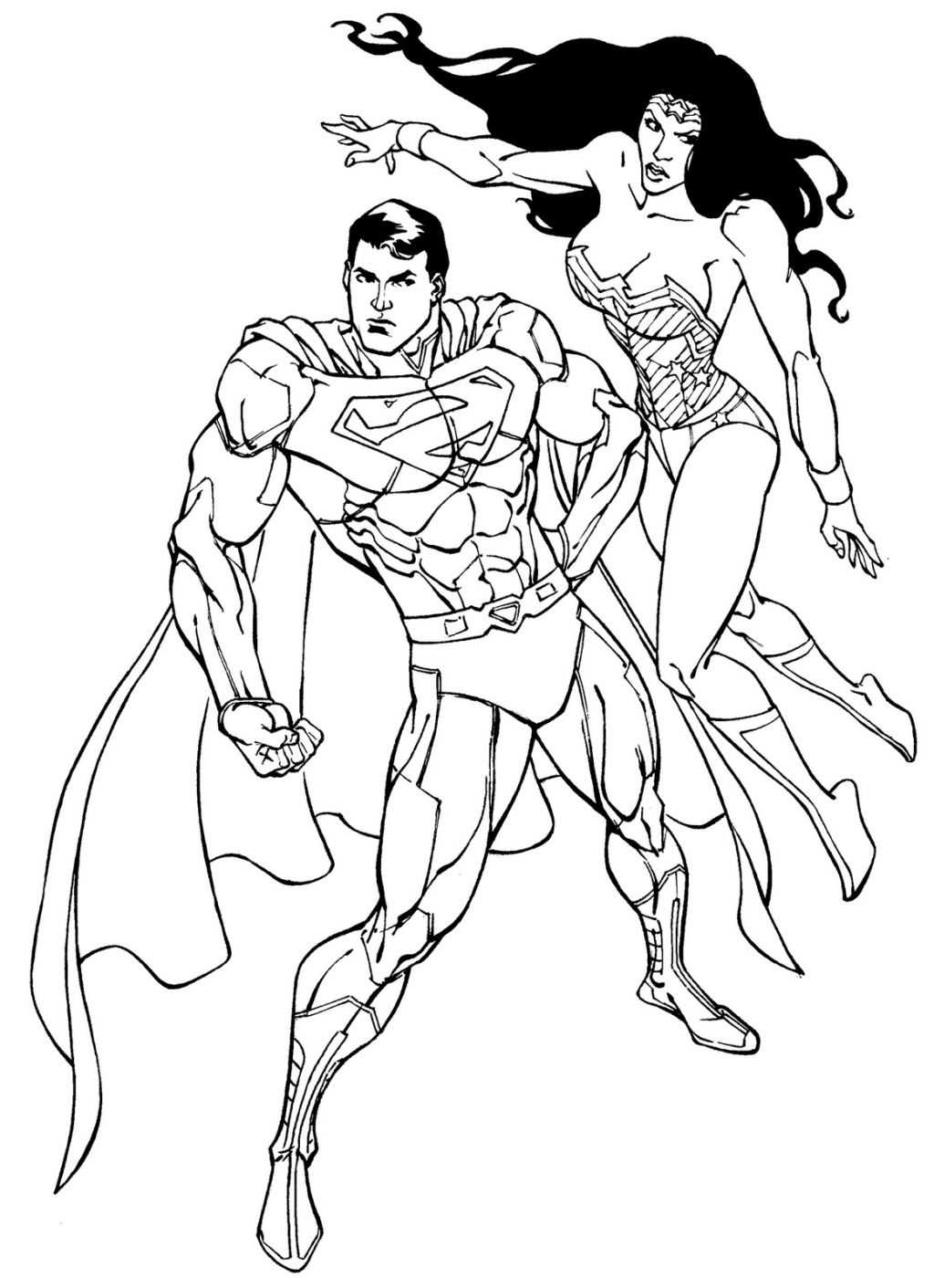 1024x1411 Printable Wonder Woman Coloring Pages Free Coloring Pages Download
