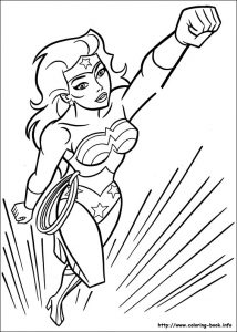 214x300 Wonder Woman Coloring Pages Woman Coloring Picture