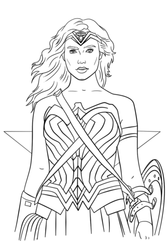333x480 Portrait Coloring Page