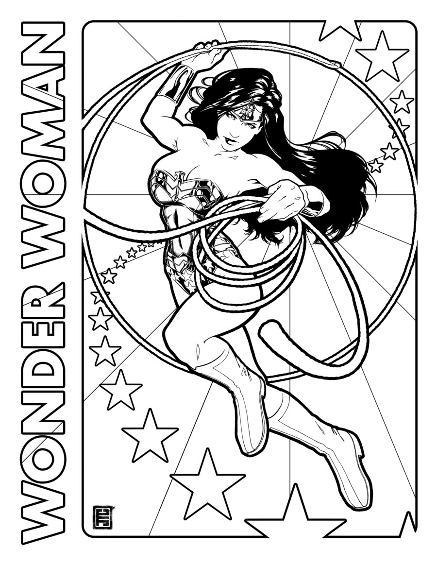 900x1165 Wonder Woman Coloring Pages To Download And Print For Free