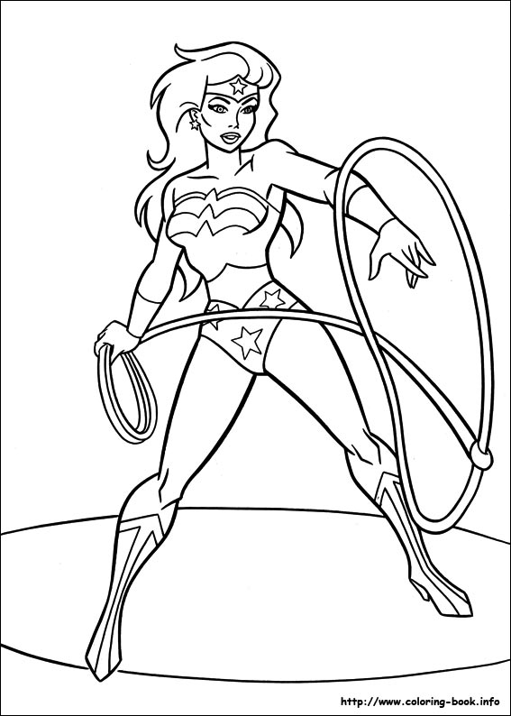 567x794 Wonder Woman Coloring Pages On Coloring