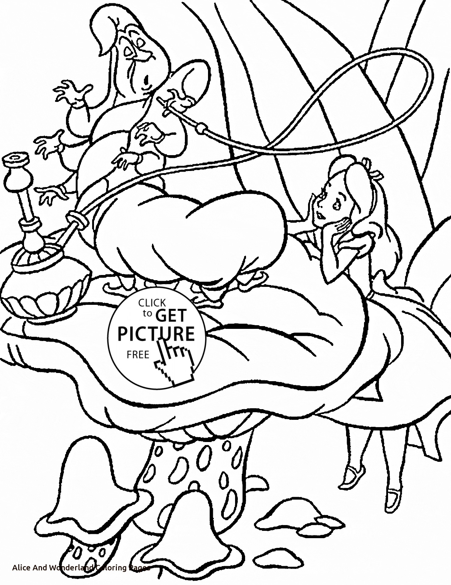1483x1923 Alice In Wonderland Coloring Pages High Definition