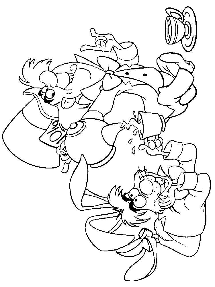 750x1000 Alice Wonderland Coloring Pages Download And Print Alice