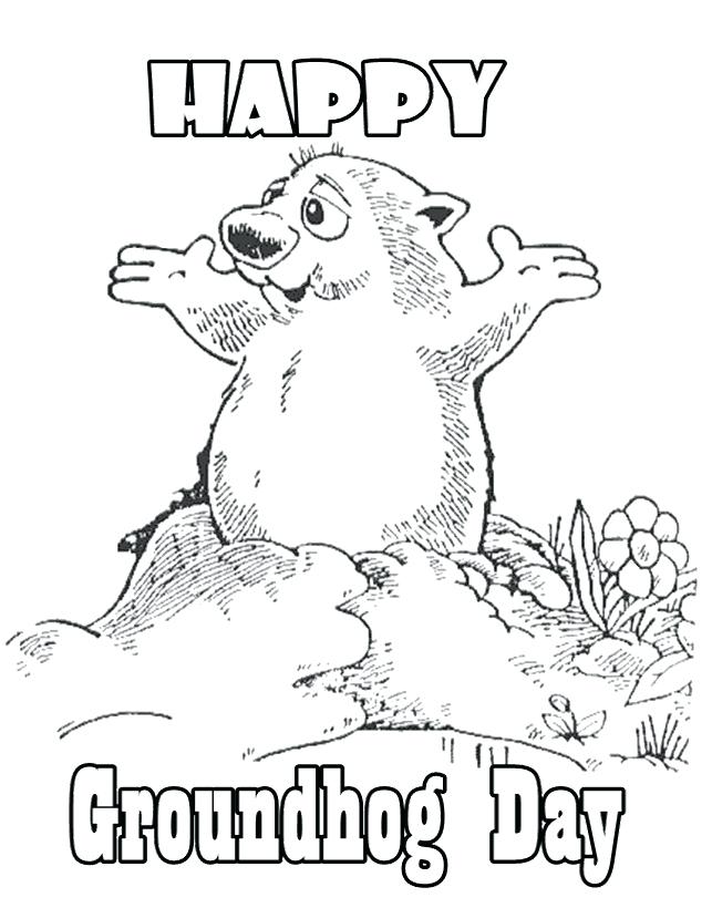 643x820 Exquisite Decoration Groundhog Coloring Page Groundhog Coloring