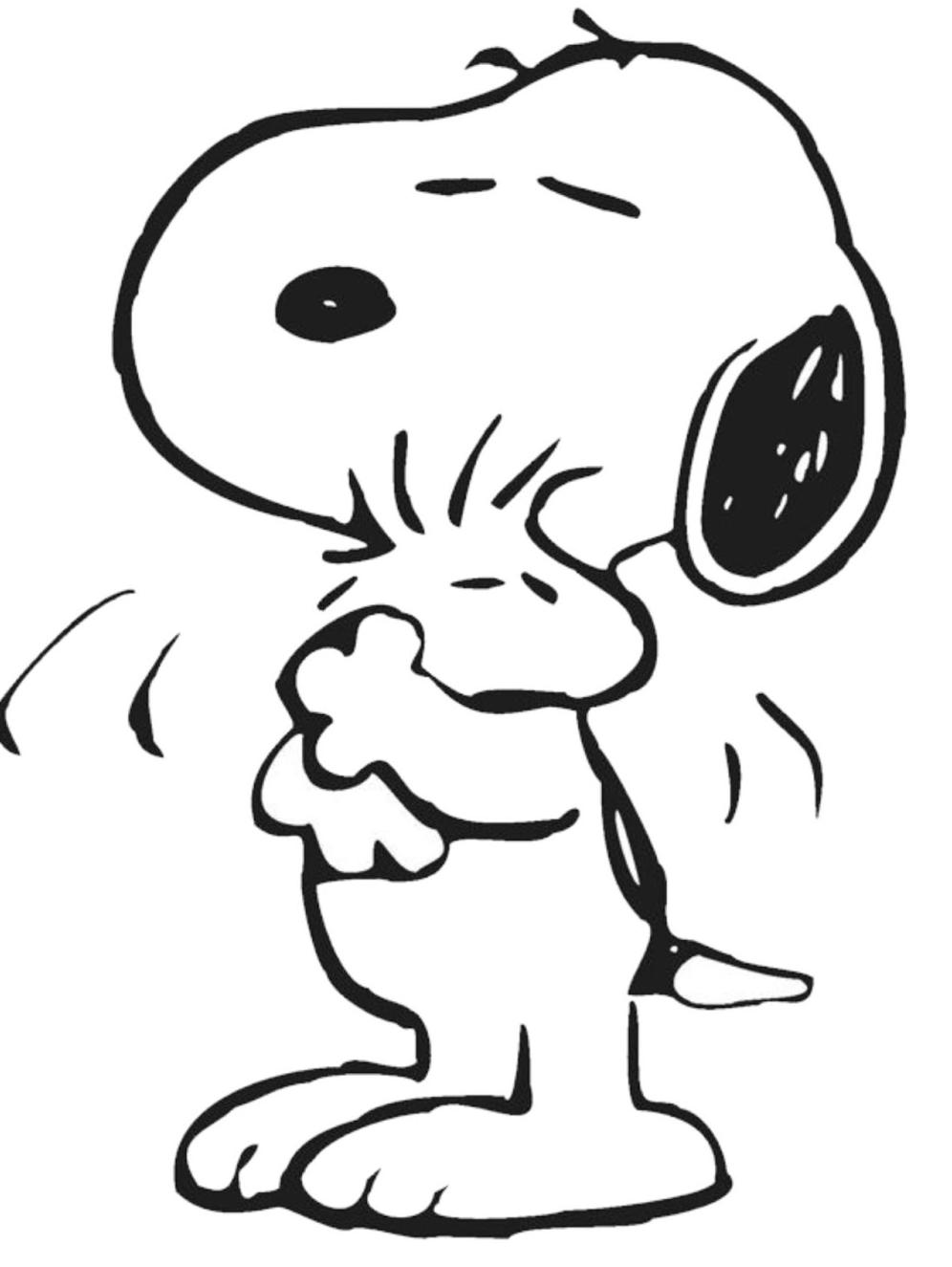 996x1325 Coloring Pages Snoopy And Woodstock Coloring Pages