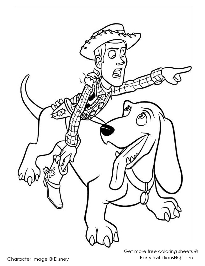 850x1100 Toy Story Woody Coloring Pages Acpra