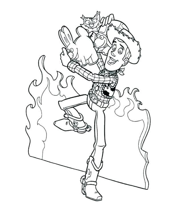 600x714 Woody Coloring Page Toy Story Coloring Pages Woody Coloring Page