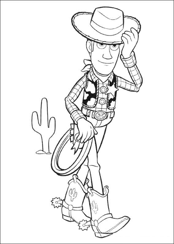567x794 Kids N Coloring Pages Of Toy Story