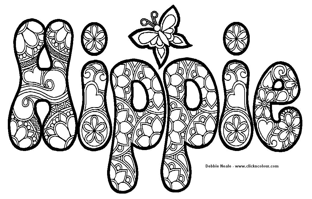 1037x663 Hippie Coloring Design Photos And Images Clip Art