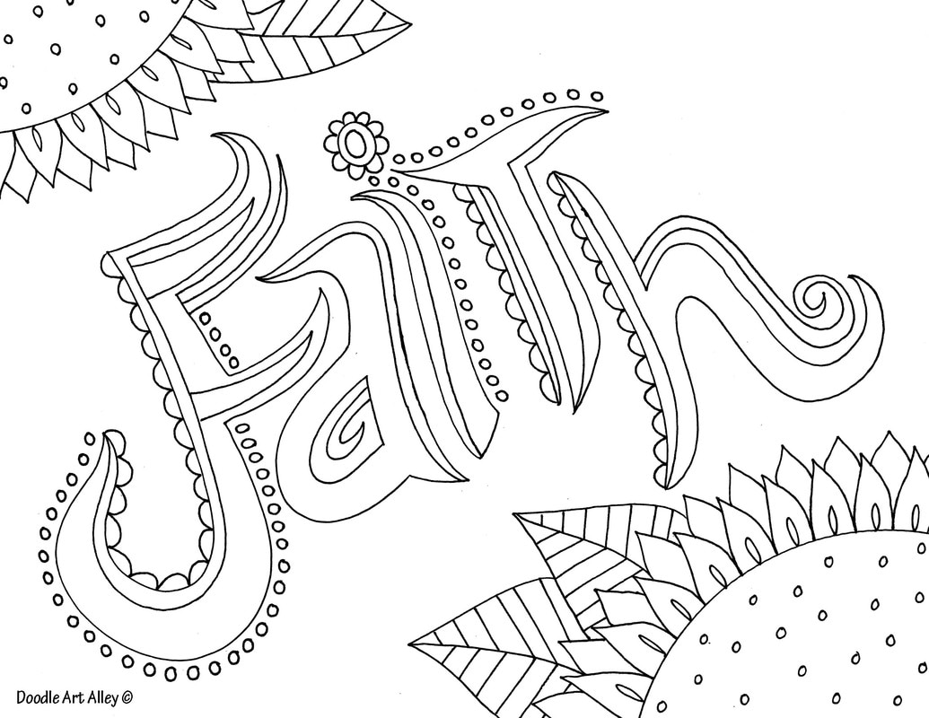 1035x800 Word Coloring Pages