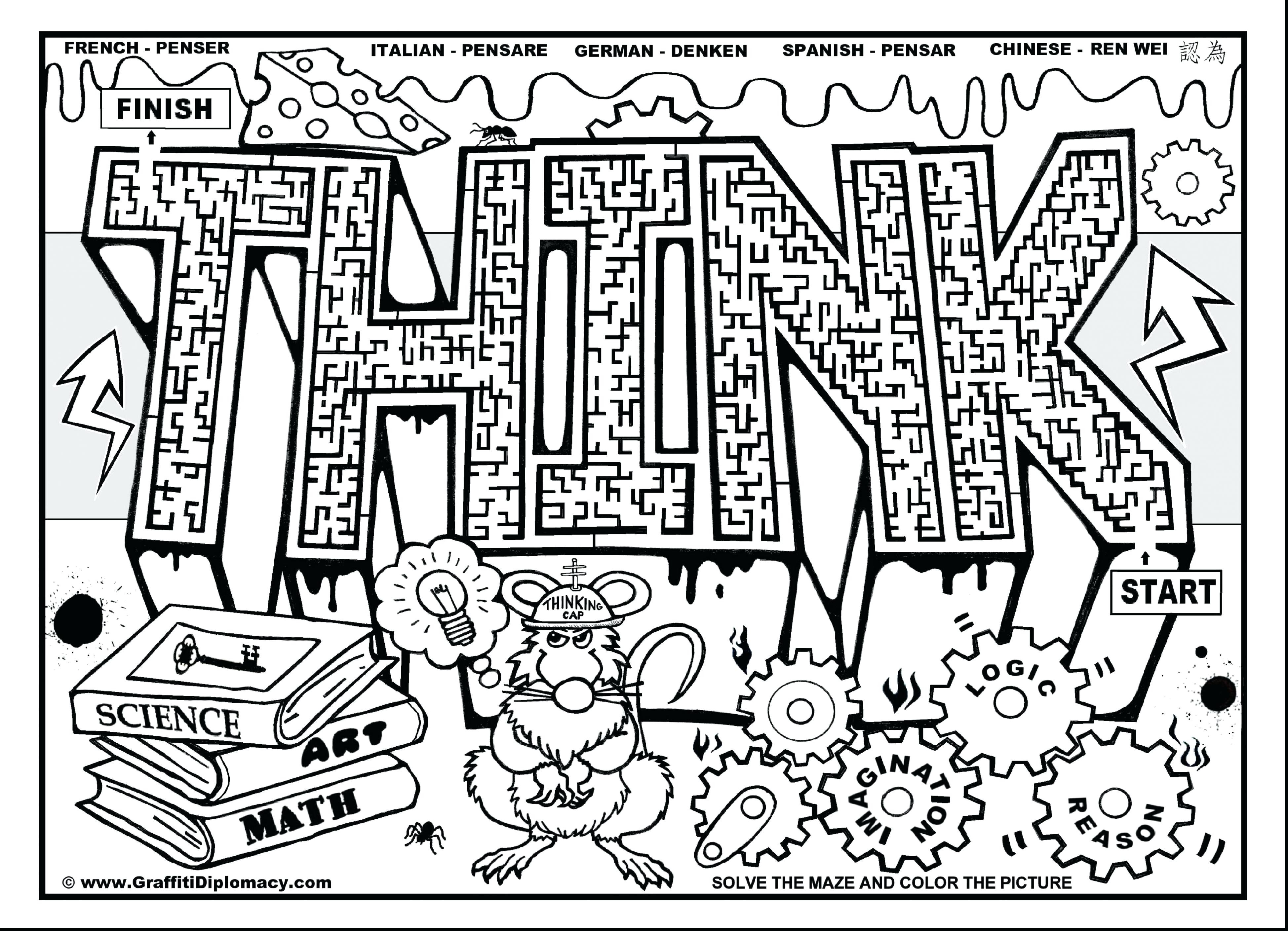 3897x2818 Sight Word Coloring Pages Free Draw To Color