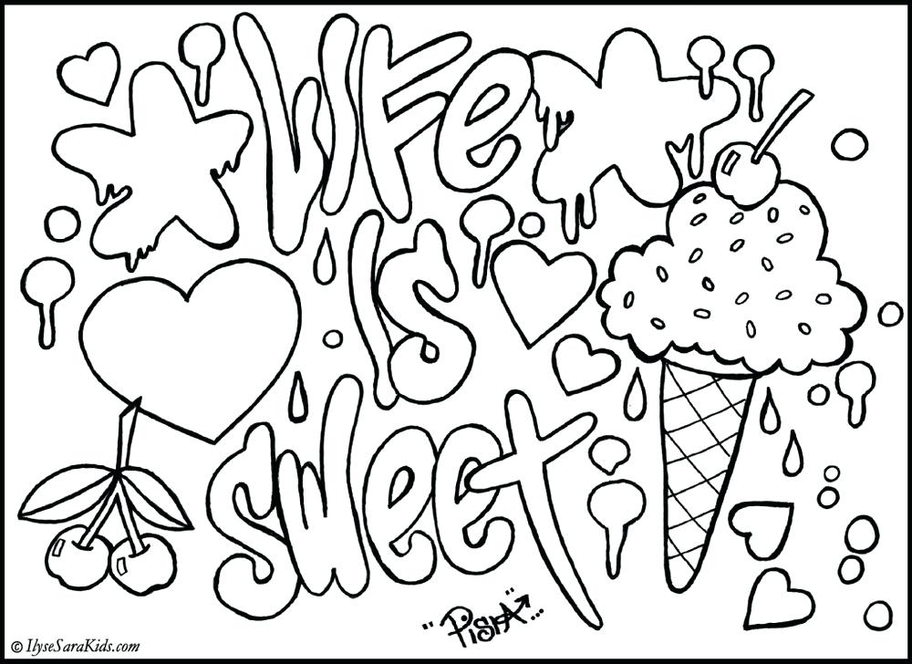 1000x728 Word Coloring Pages Swear Word Coloring Pages Printable Free Sight
