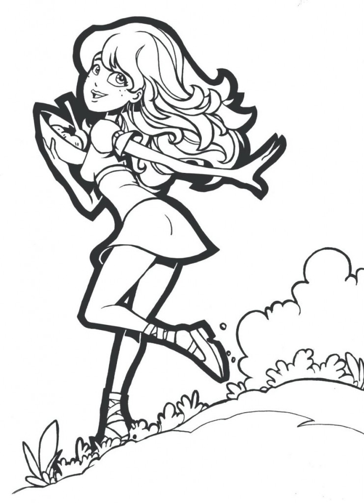 741x1024 Professional Pin Up Girl Coloring Pages Surprising Printable