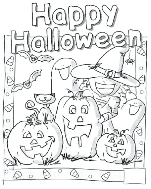 584x730 Halloween Printable Coloring Pages Or Word Search Printable