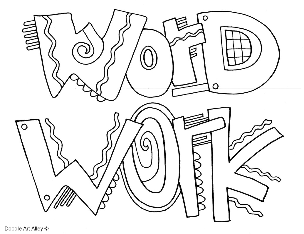 1035x800 The Daily Five Coloring Pages