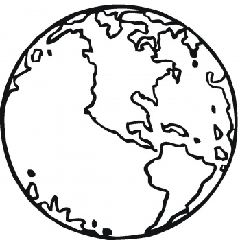 350x350 World Coloring Page Coloringpagehub