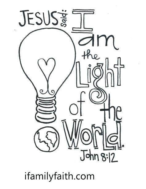 474x613 Coloring Pages Jesus Is The Light Of The World Coloring Page