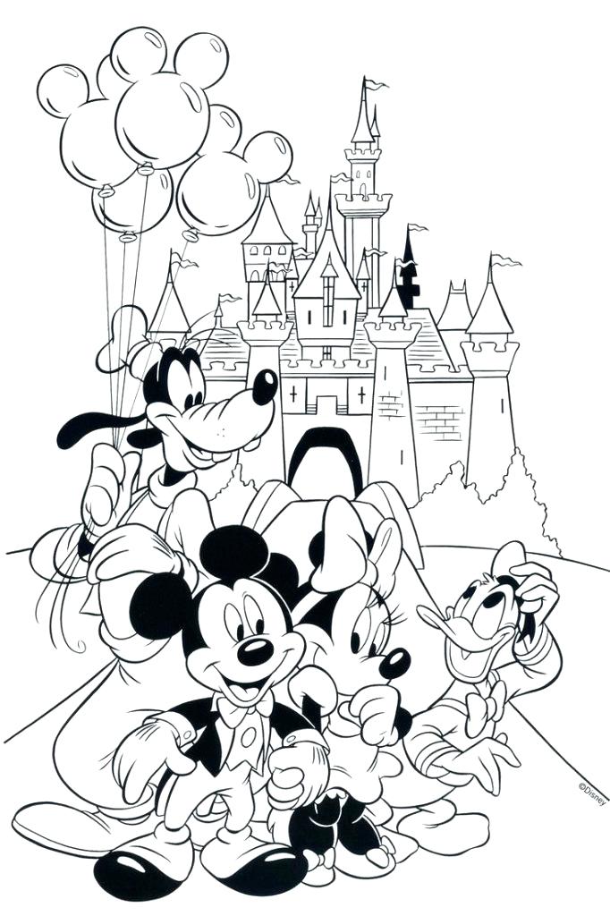 682x1024 Walt Disney World Resort Coloring Pages Kids Coloring World