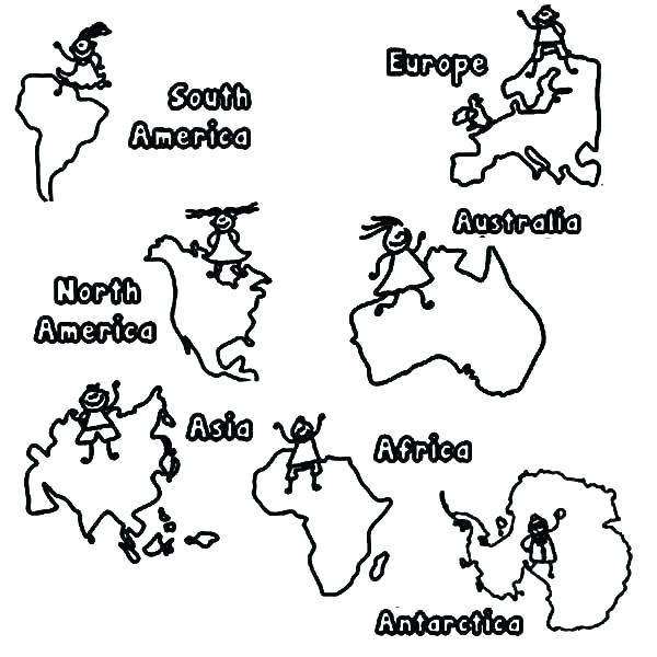 600x600 World Map Coloring Page Children Of The World Coloring Pages Best